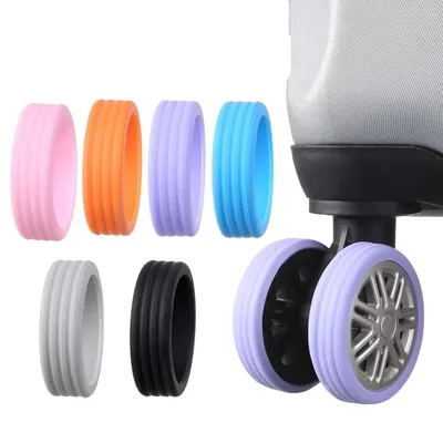 Silicone Luggage Wheel Covers (8 pcs)