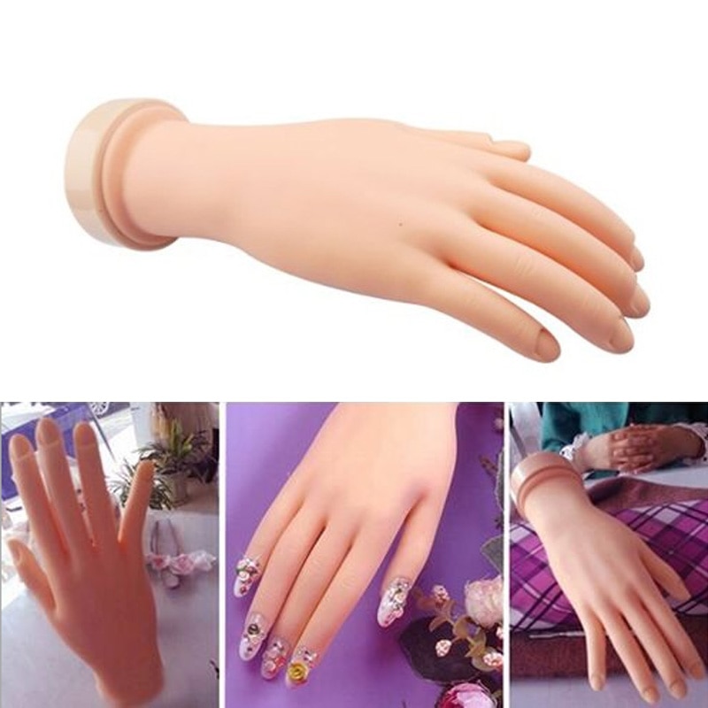 Silicone Mannequin Hand for Nails Silicone Mannequin Hand for Nails