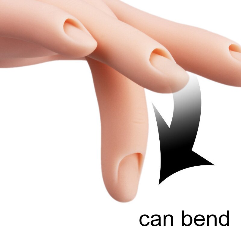 Silicone Mannequin Hand for Nails Silicone Mannequin Hand for Nails