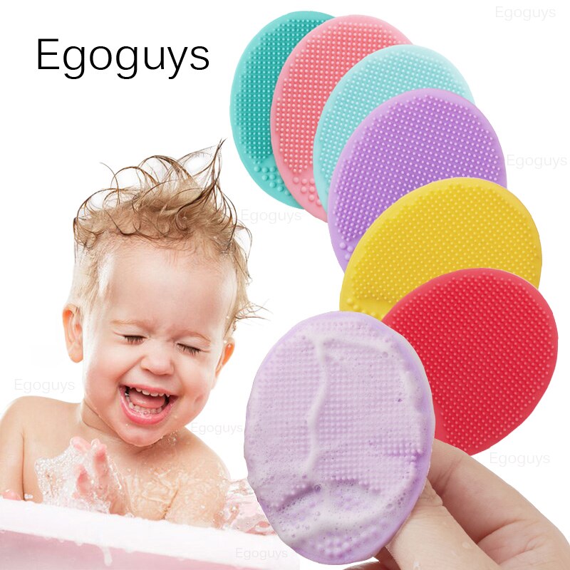 Silicone Massage Baby Bath Brush Silicone Massage Baby Bath Brush