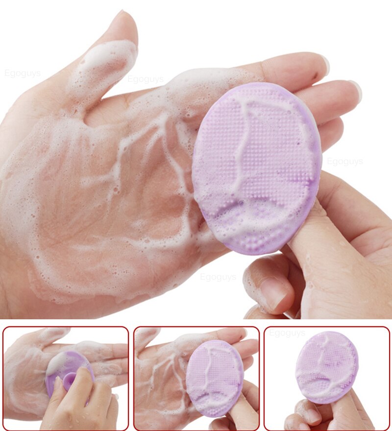 Silicone Massage Baby Bath Brush Silicone Massage Baby Bath Brush