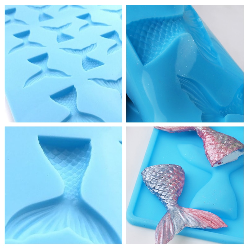 Silicone Mermaid Tail Chocolate Mold Silicone Mermaid Tail Chocolate Mold
