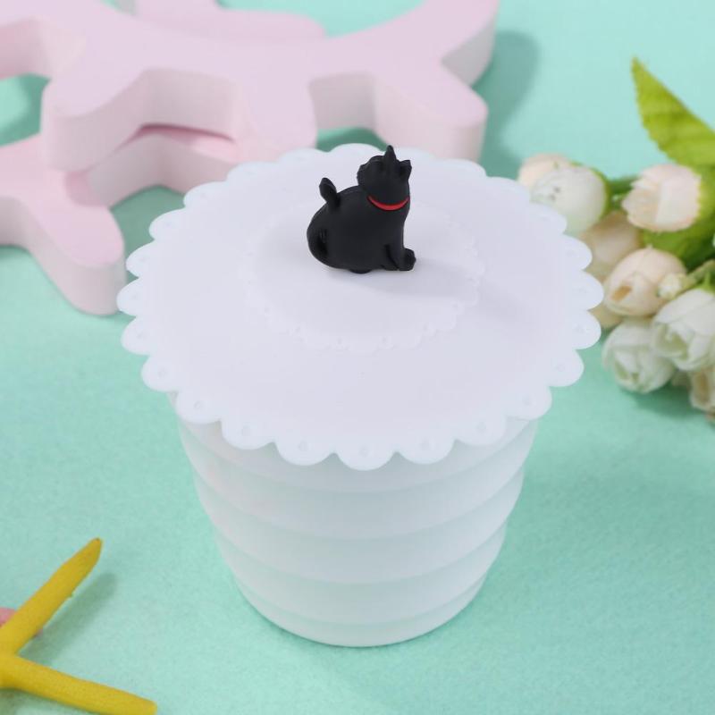 Silicone Mug Lid Cute Dustproof Cover Silicone Mug Lid Cute Dustproof Cover