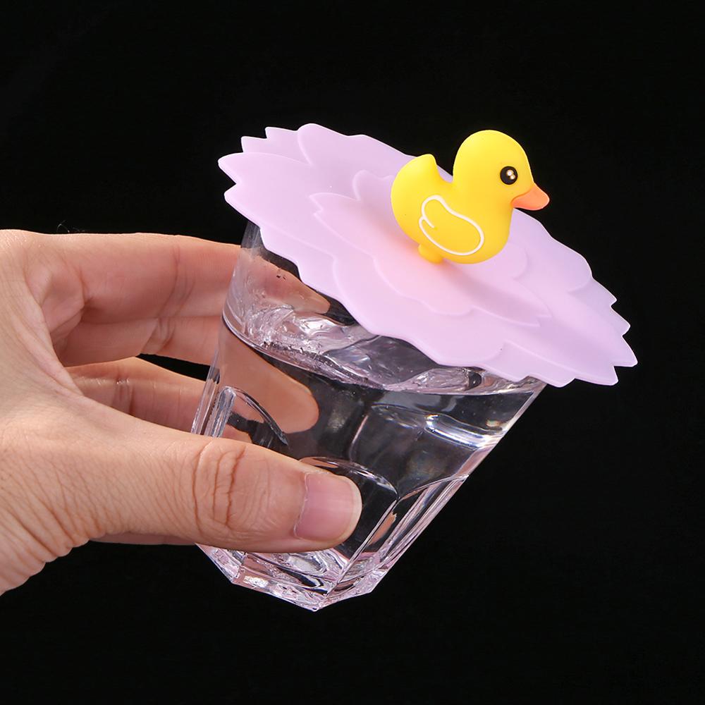 Silicone Mug Lid Cute Dustproof Cover Silicone Mug Lid Cute Dustproof Cover