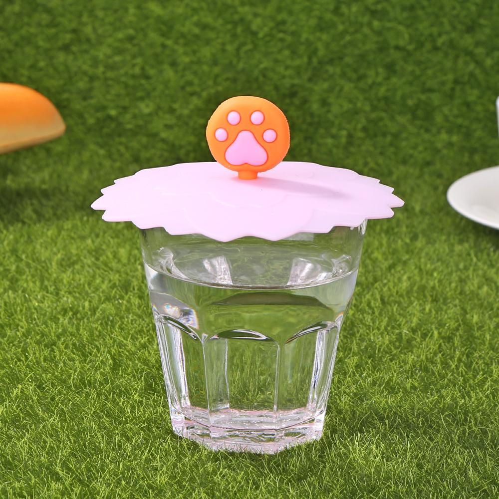 Silicone Mug Lid Cute Dustproof Cover Silicone Mug Lid Cute Dustproof Cover