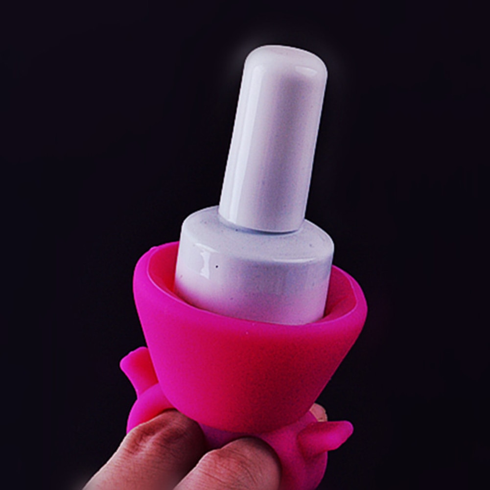 Silicone Nail Polish Ring Holder
