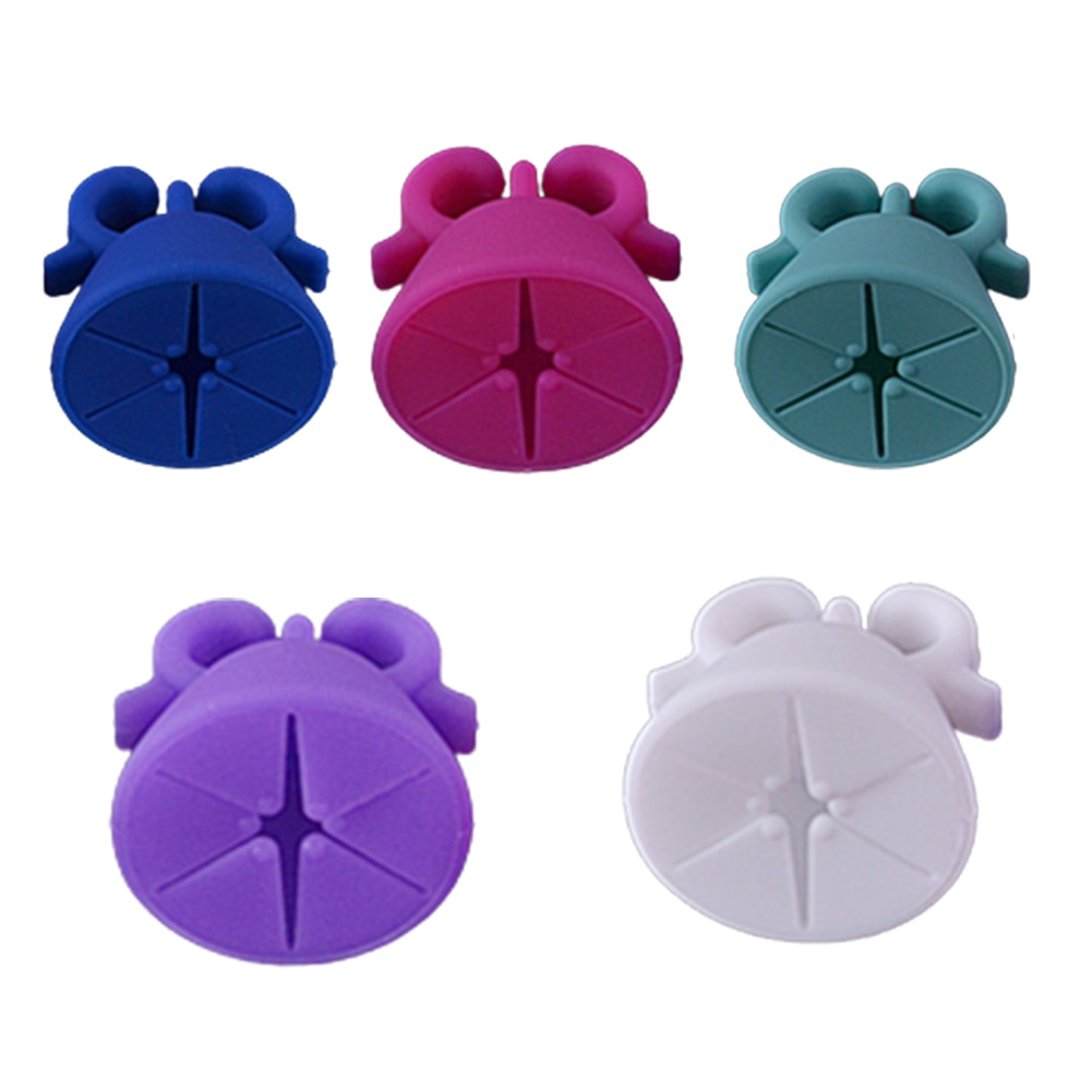 Silicone Nail Polish Ring Holder