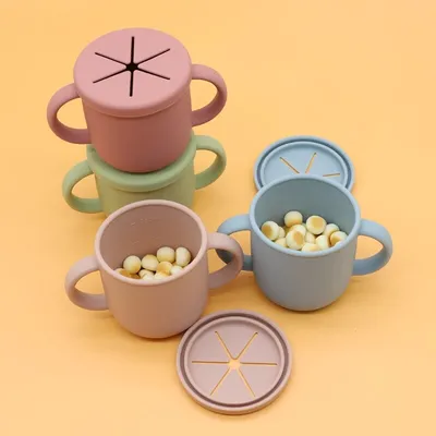 Silicone No Spill Snack Cup