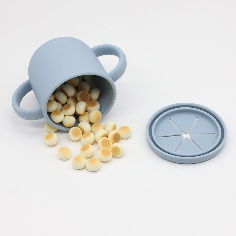 Silicone No Spill Snack Cup Silicone No Spill Snack Cup