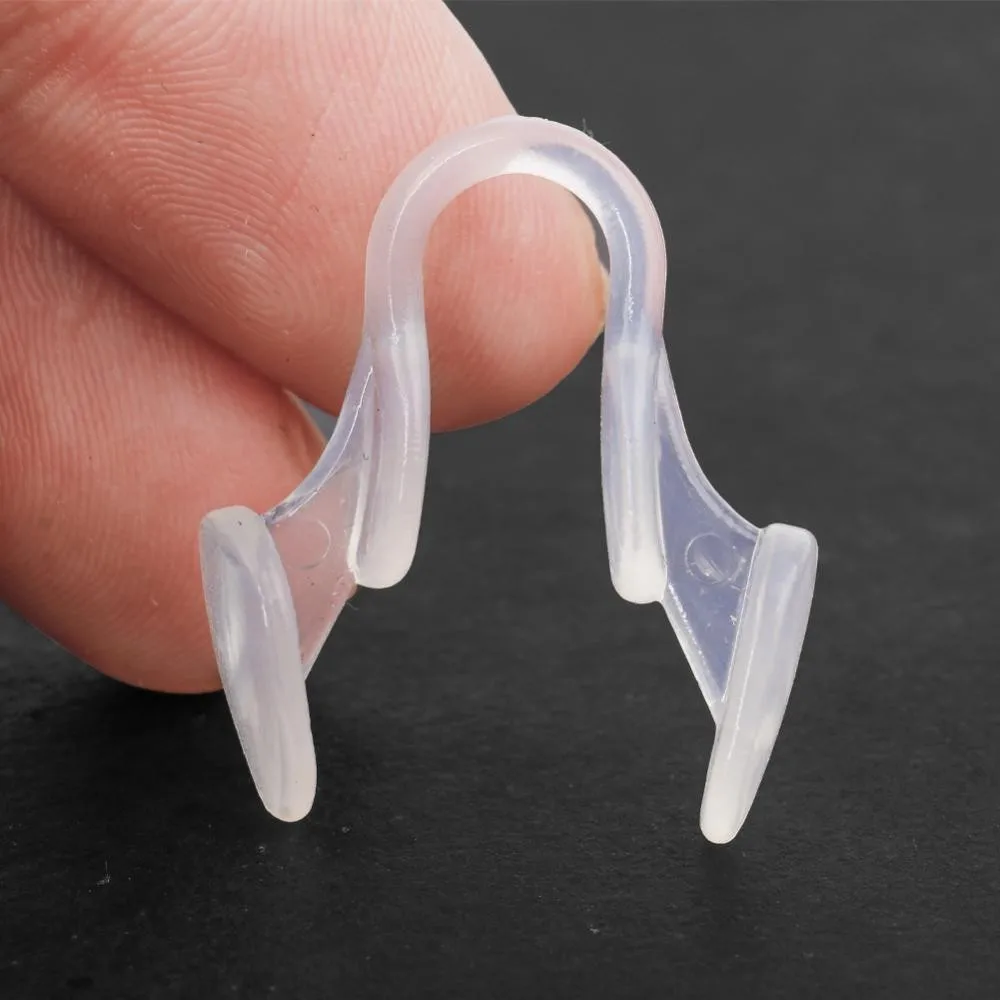 Silicone Nose Clip Anti Snoring Nasal Dilator Stop Snore Aid Easy Breathe Improve Sleeping Rhinitis