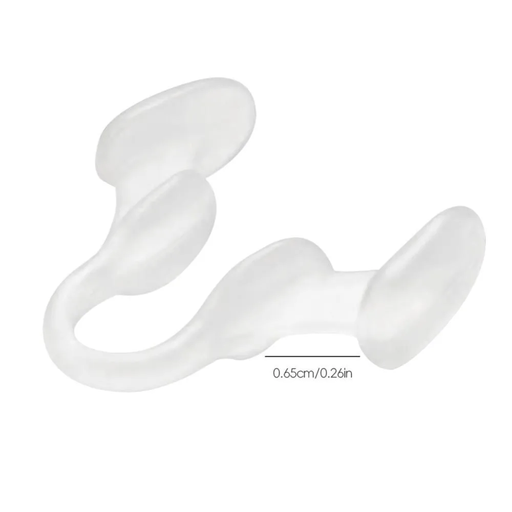 Silicone Nose Clip Anti Snoring Nasal Dilator Stop Snore Aid Easy Breathe Improve Sleeping Rhinitis