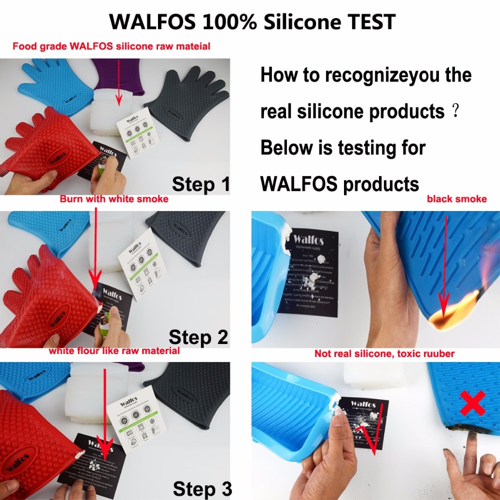 Silicone Oven Mitts Kitchen Glove