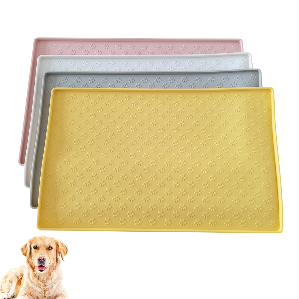 Silicone Pet Food Mat with Lip Silicone Pet Food Mat with Lip