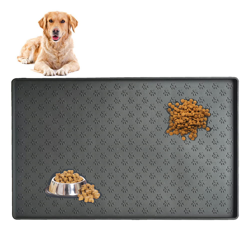 Silicone Pet Food Mat with Lip Silicone Pet Food Mat with Lip