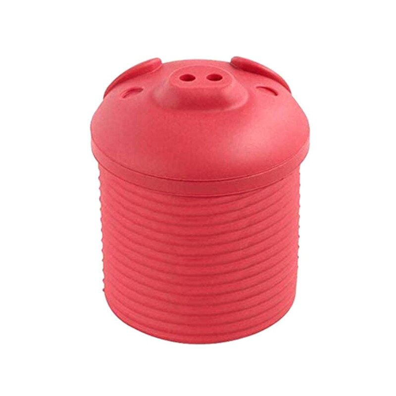 Silicone Pig Bacon Grease Container