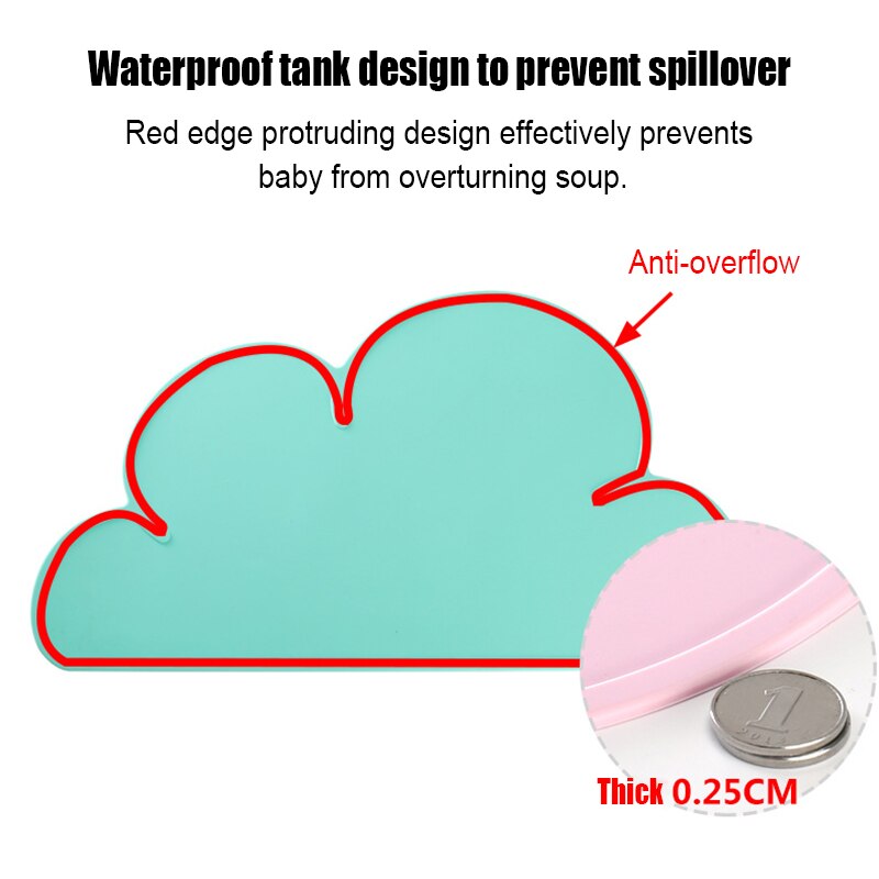 Silicone Placemat Waterproof Pad Silicone Placemat Waterproof Pad
