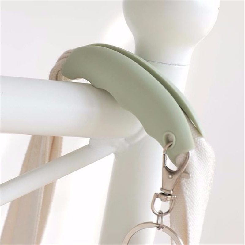 Silicone Plastic Bag Carrier Handle (3 pcs)