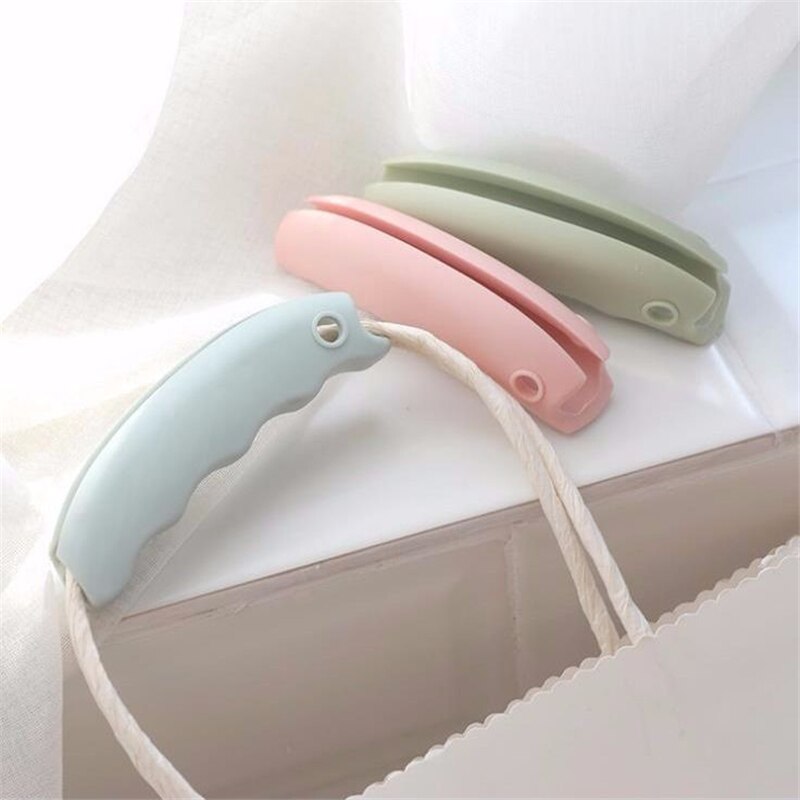 Silicone Plastic Bag Carrier Handle (3 pcs)