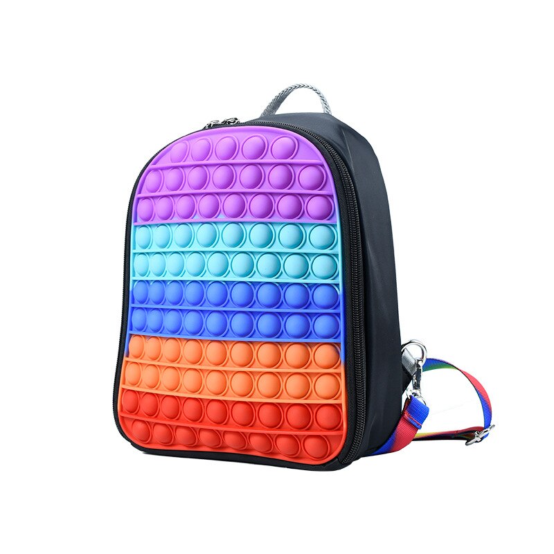 Silicone Pop It Backpack