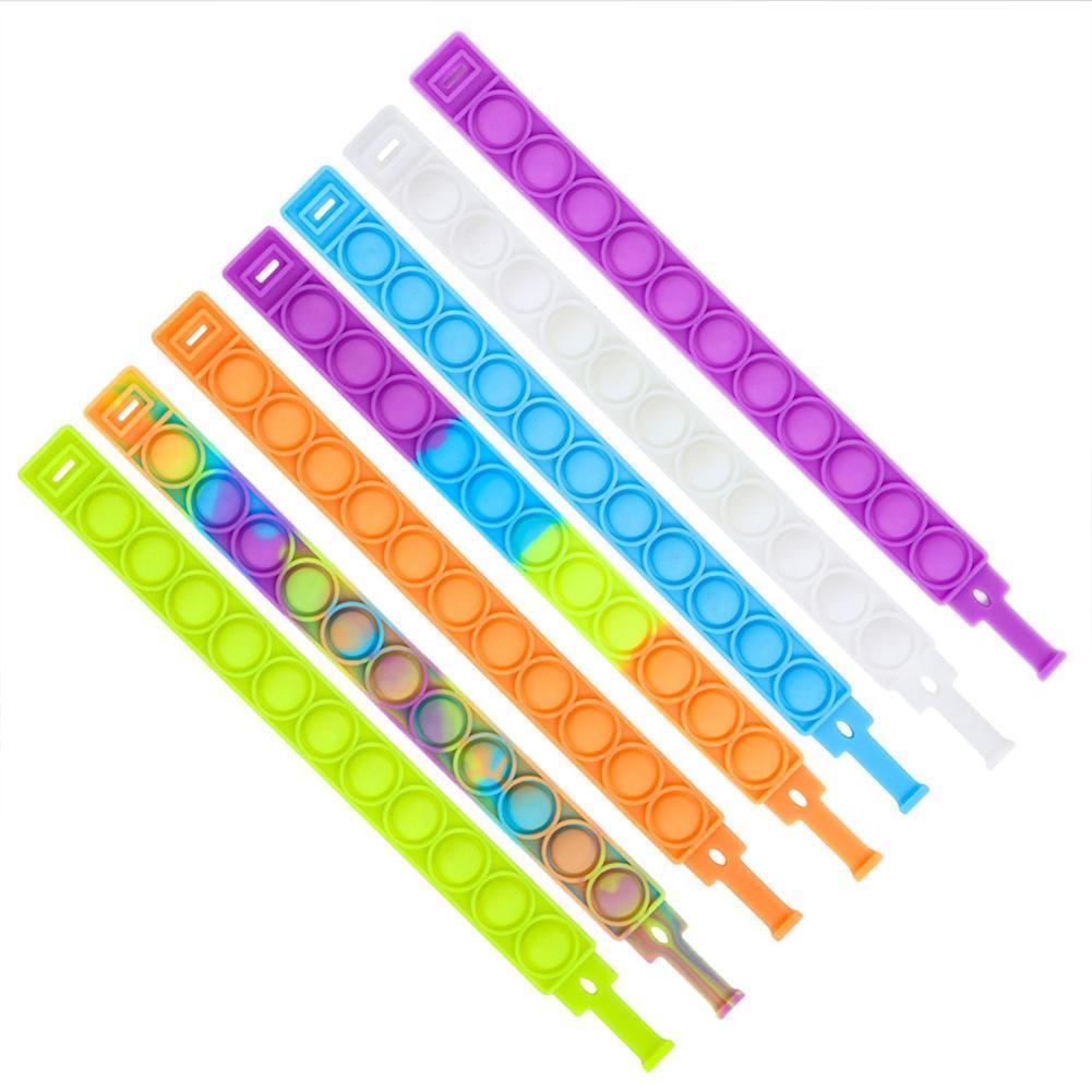 Silicone Pop It Bracelet Fidget Toy