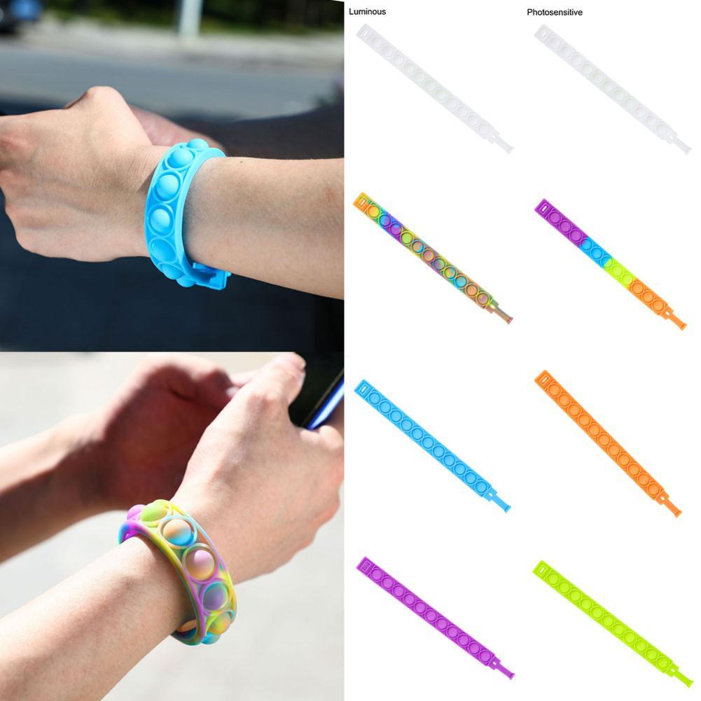 Silicone Pop It Bracelet Fidget Toy