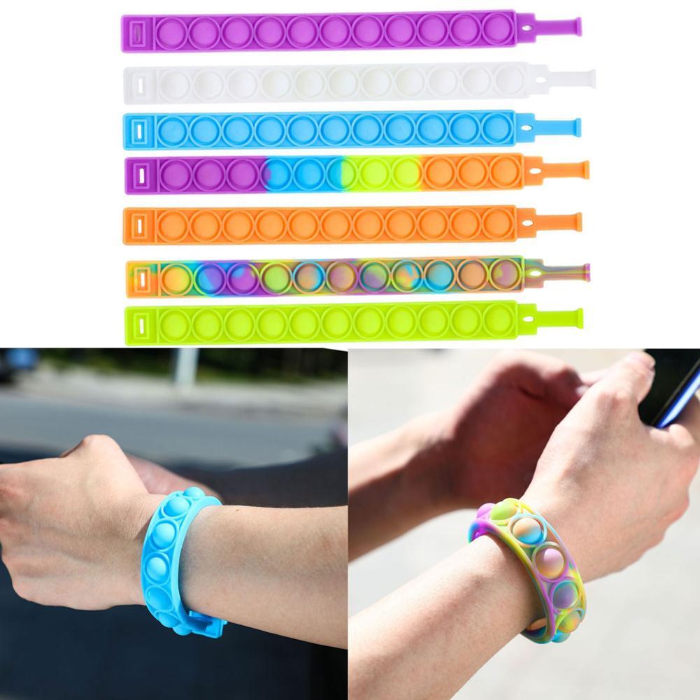 Silicone Pop It Bracelet Fidget Toy