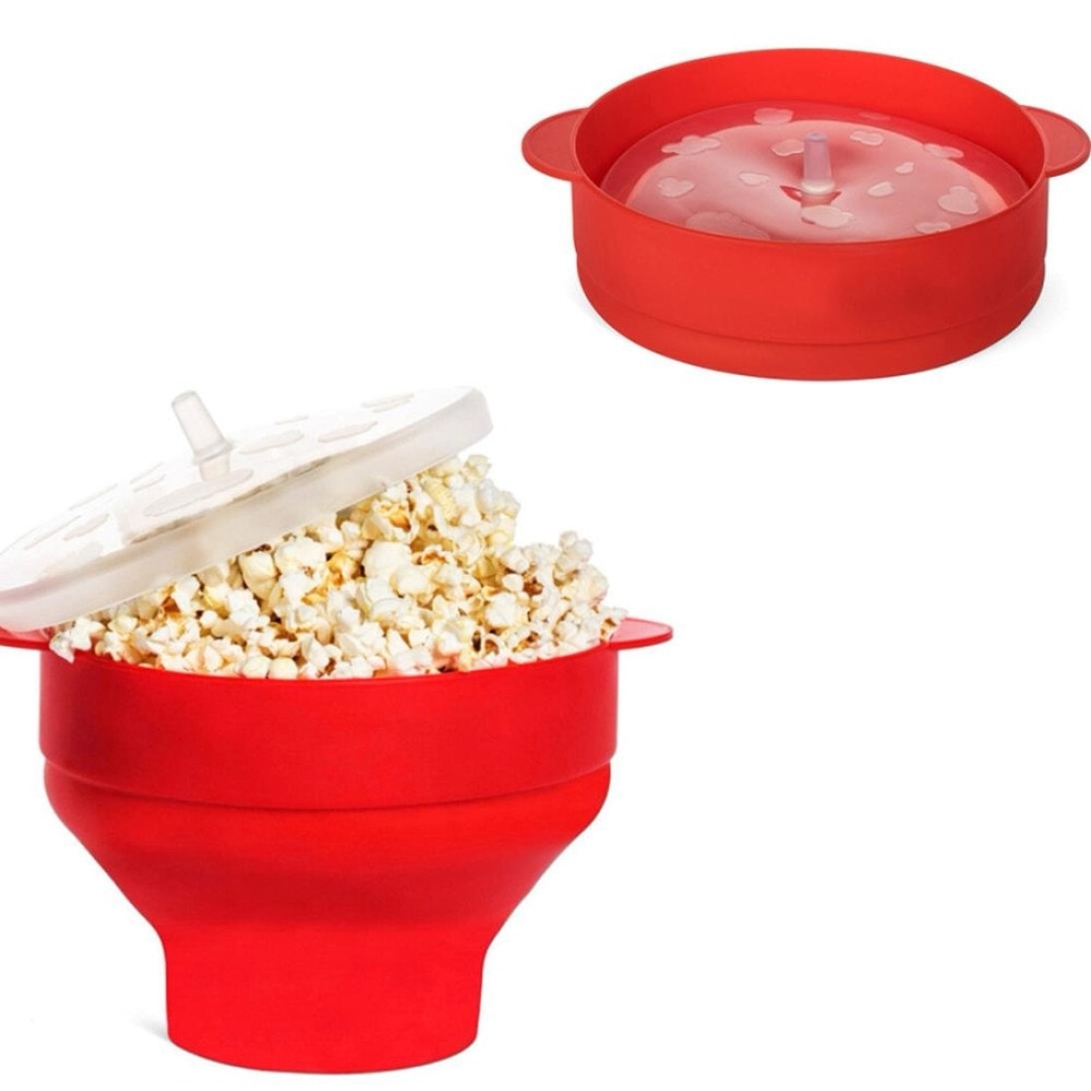 Silicone Popcorn Maker Microwave Bowl