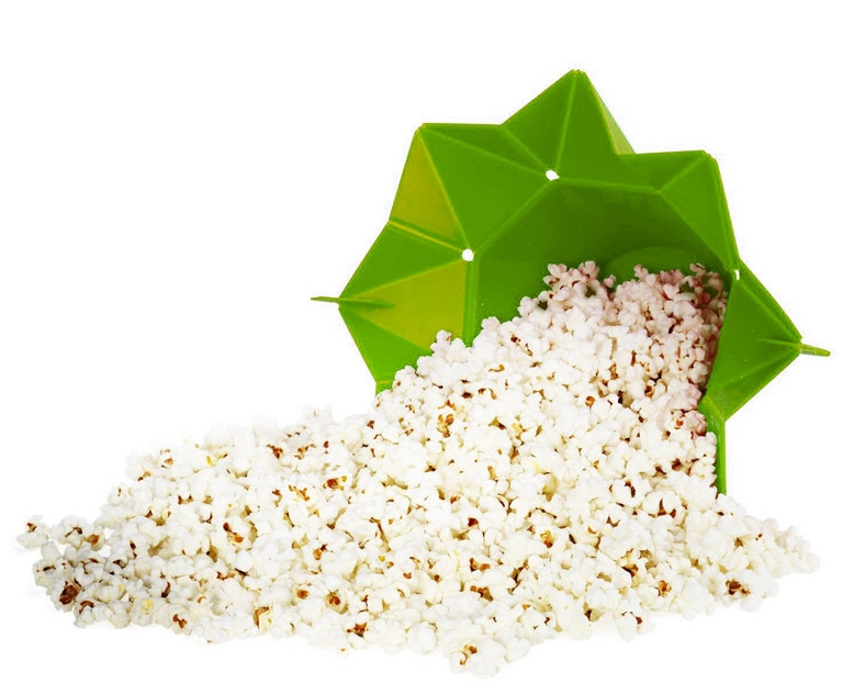 Silicone Popcorn Popper Microwave-Safe Silicone Popcorn Popper Microwave-Safe