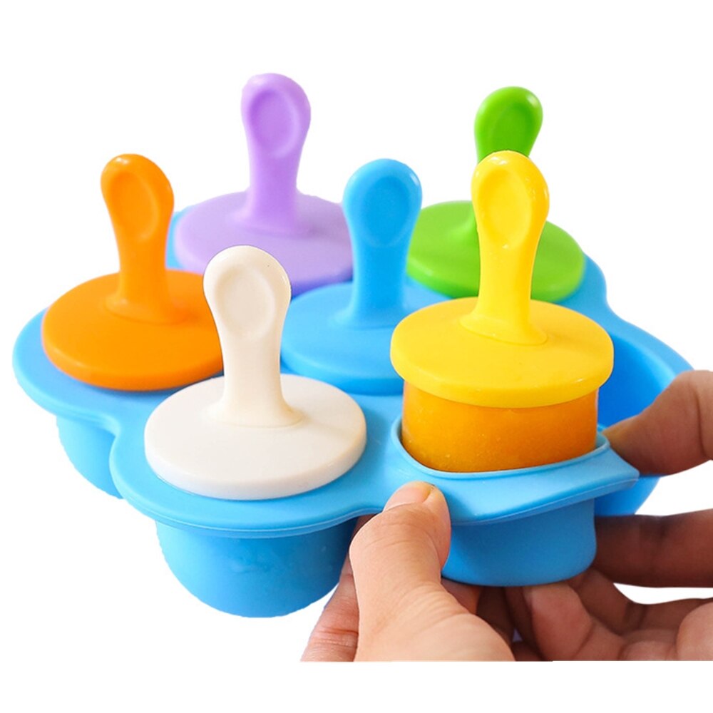 Silicone Popsicle Mold 7-Slot Container Silicone Popsicle Mold 7-Slot Container