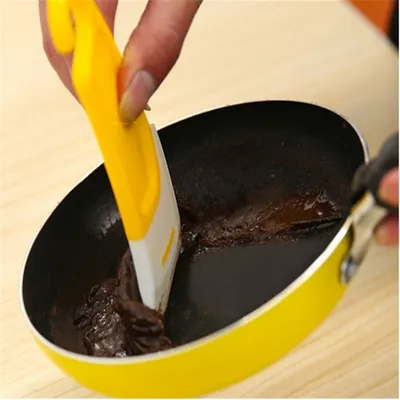 Silicone Pot Scraper with Hook