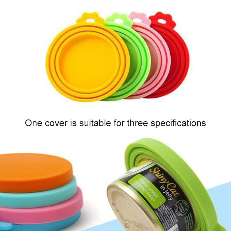 Silicone Reusable Canned Food Cover