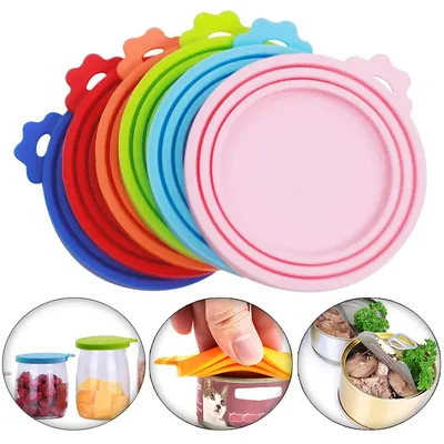 Silicone Reusable Cat Food Can Cover