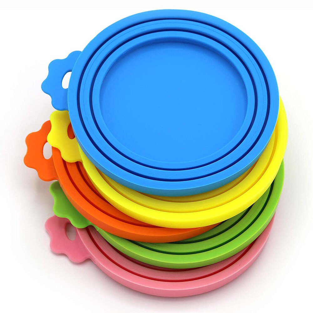 Silicone Reusable Cat Food Can Cover Silicone Reusable Cat Food Can Cover