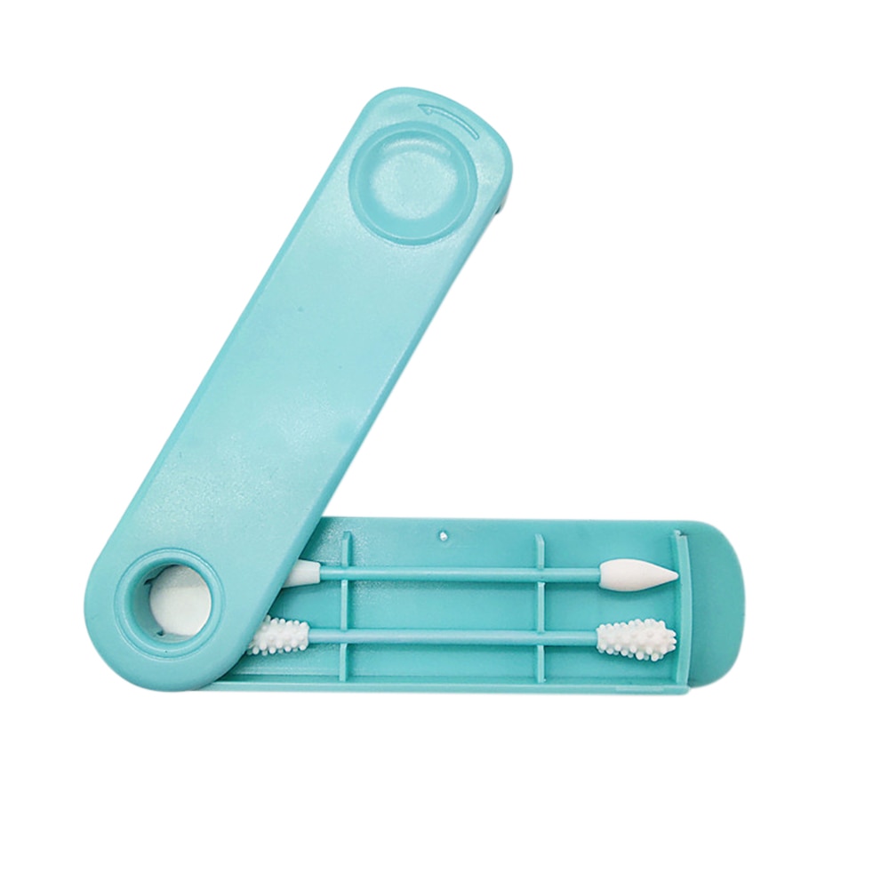 Silicone Reusable Ear Swab with Case Silicone Reusable Ear Swab with Case