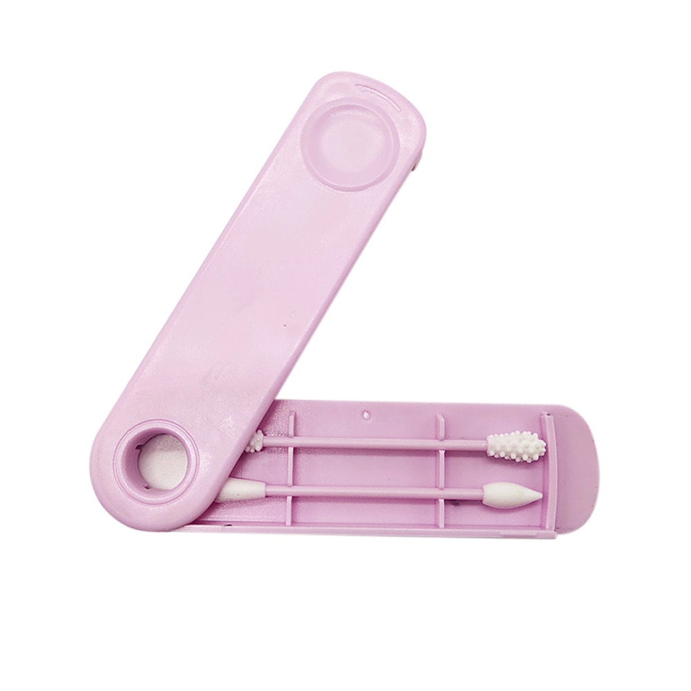 Silicone Reusable Ear Swab with Case Silicone Reusable Ear Swab with Case