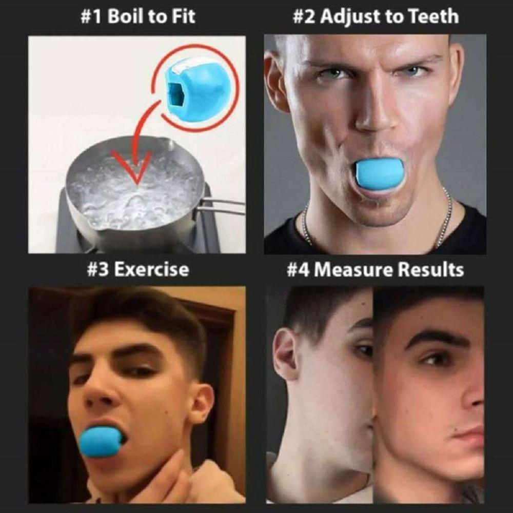 Silicone Reusable Jaw Workout Tool