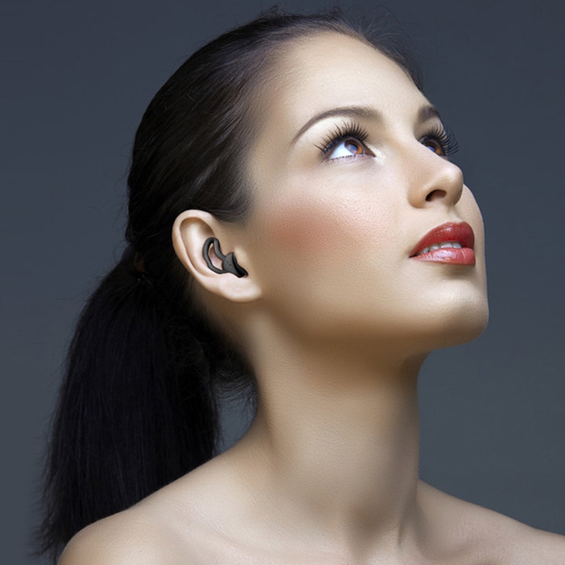 Silicone Sleeping Anti Noise Earplugs