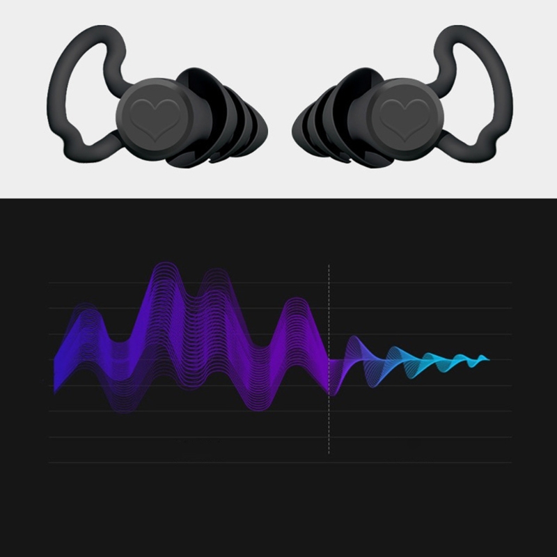 Silicone Sleeping Anti Noise Earplugs