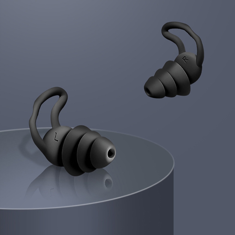 Silicone Sleeping Anti Noise Earplugs