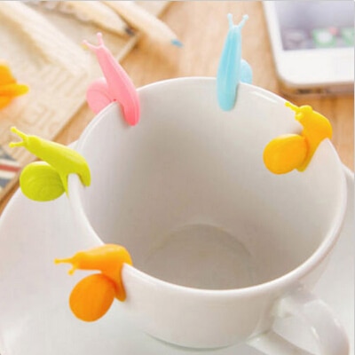 Silicone Snail Tea Bag Holders (5 pcs)