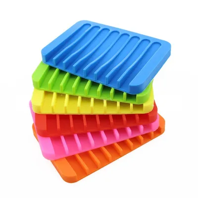 Silicone Soap Dish Anti Skid Holder