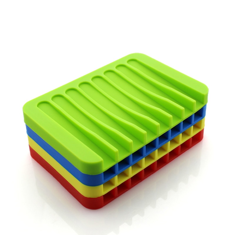 Silicone Soap Dish Anti Skid Holder