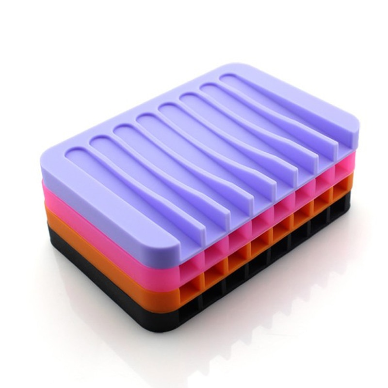 Silicone Soap Dish Anti Skid Holder