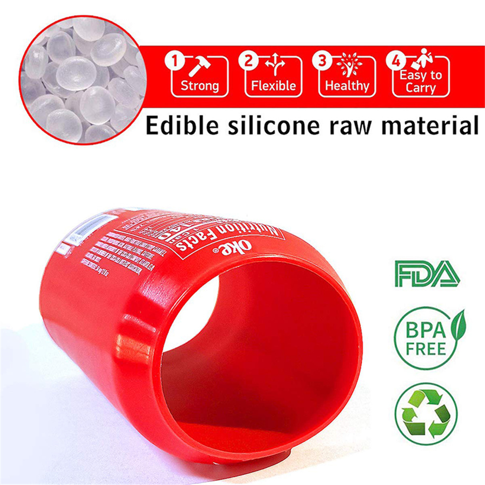 Silicone Soda Can Cover Disguise Sleeve