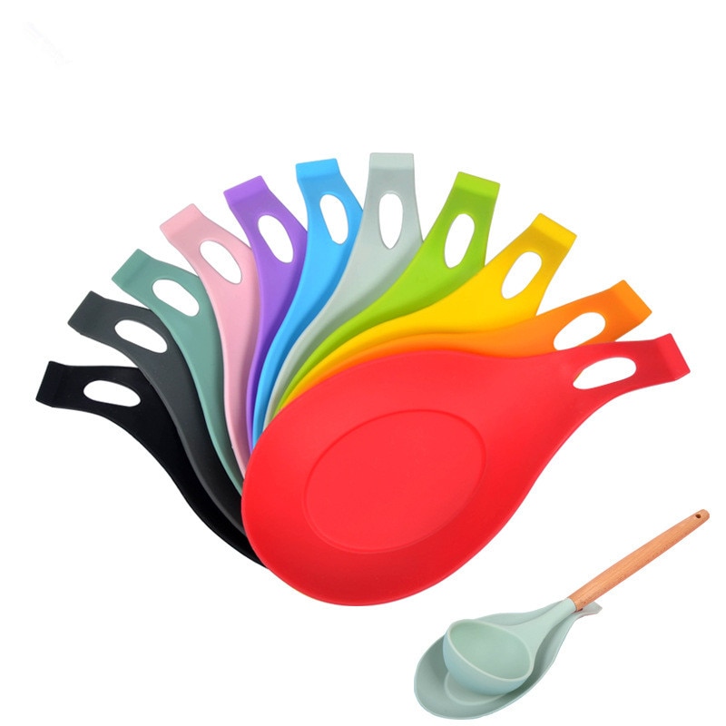 Silicone Spoon Rest Cooking Coaster Silicone Spoon Rest Cooking Coaster