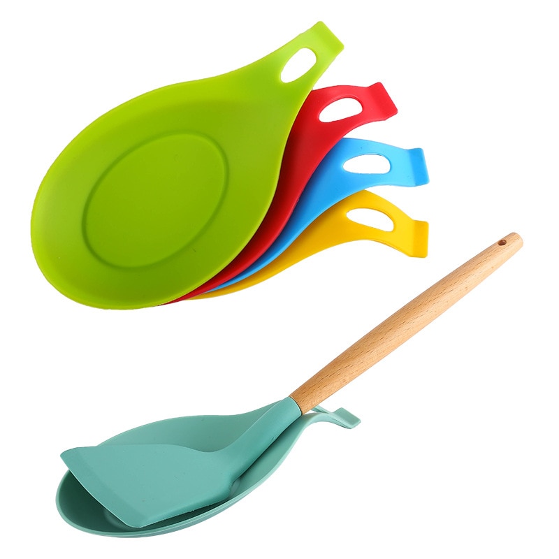Silicone Spoon Rest Cooking Coaster