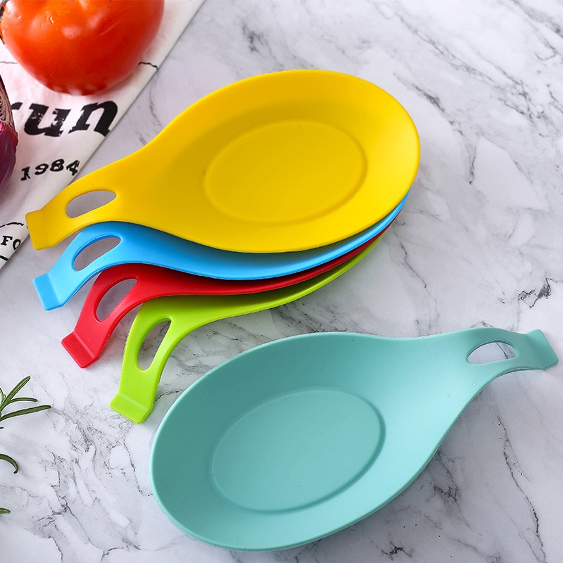 Silicone Spoon Rest Cooking Coaster