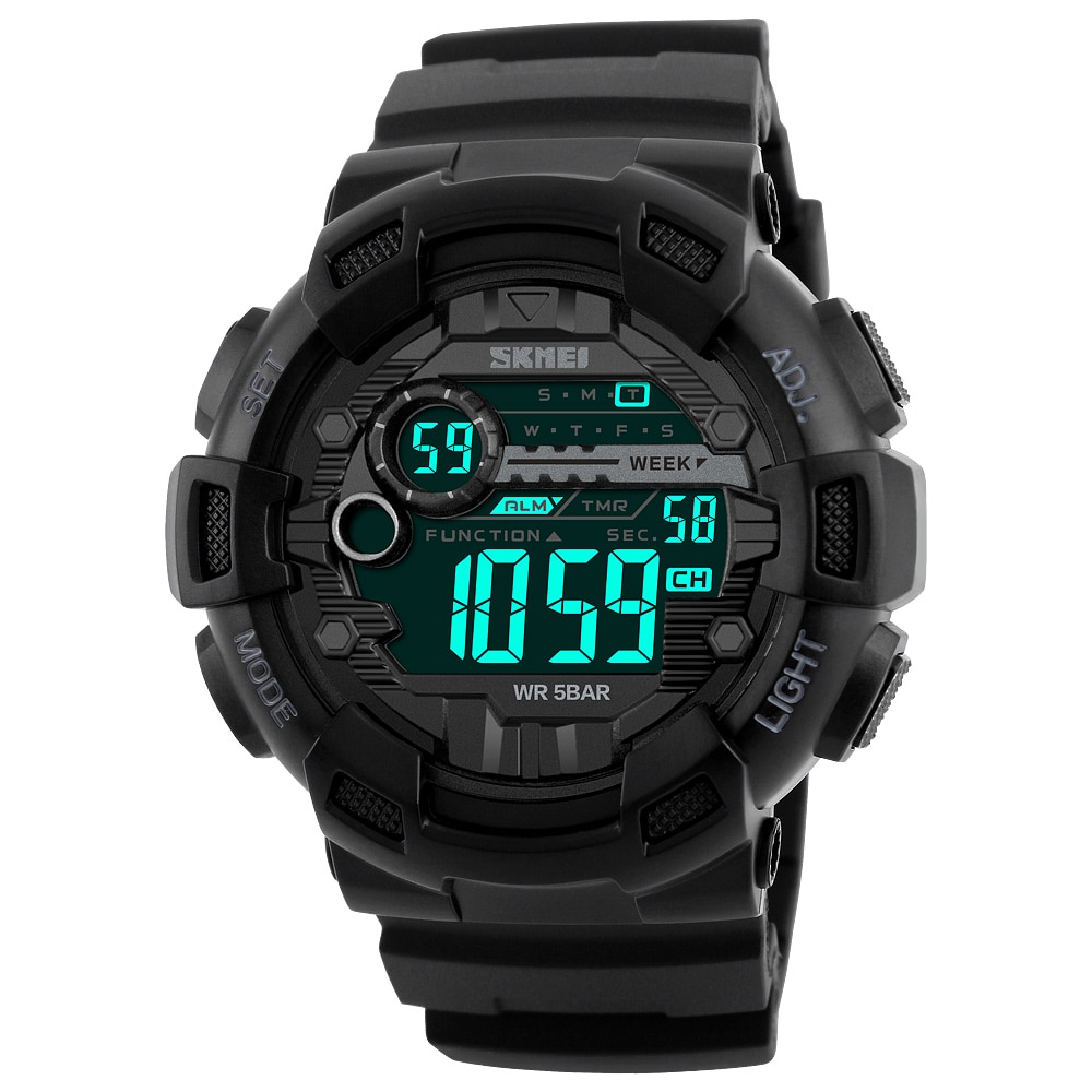 Silicone Sports Electronic Watch Silicone Sports Electronic Watch