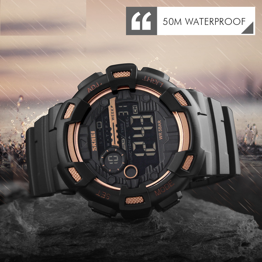 Silicone Sports Electronic Watch Silicone Sports Electronic Watch