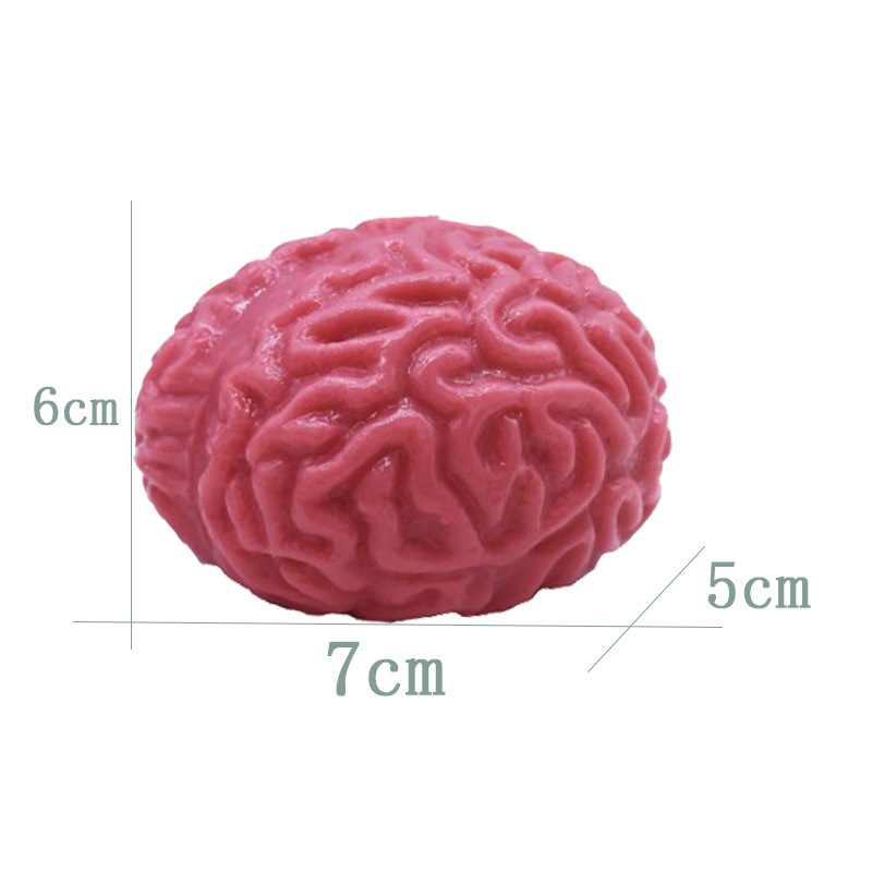 Silicone Squishy Brain Stress Ball Silicone Squishy Brain Stress Ball